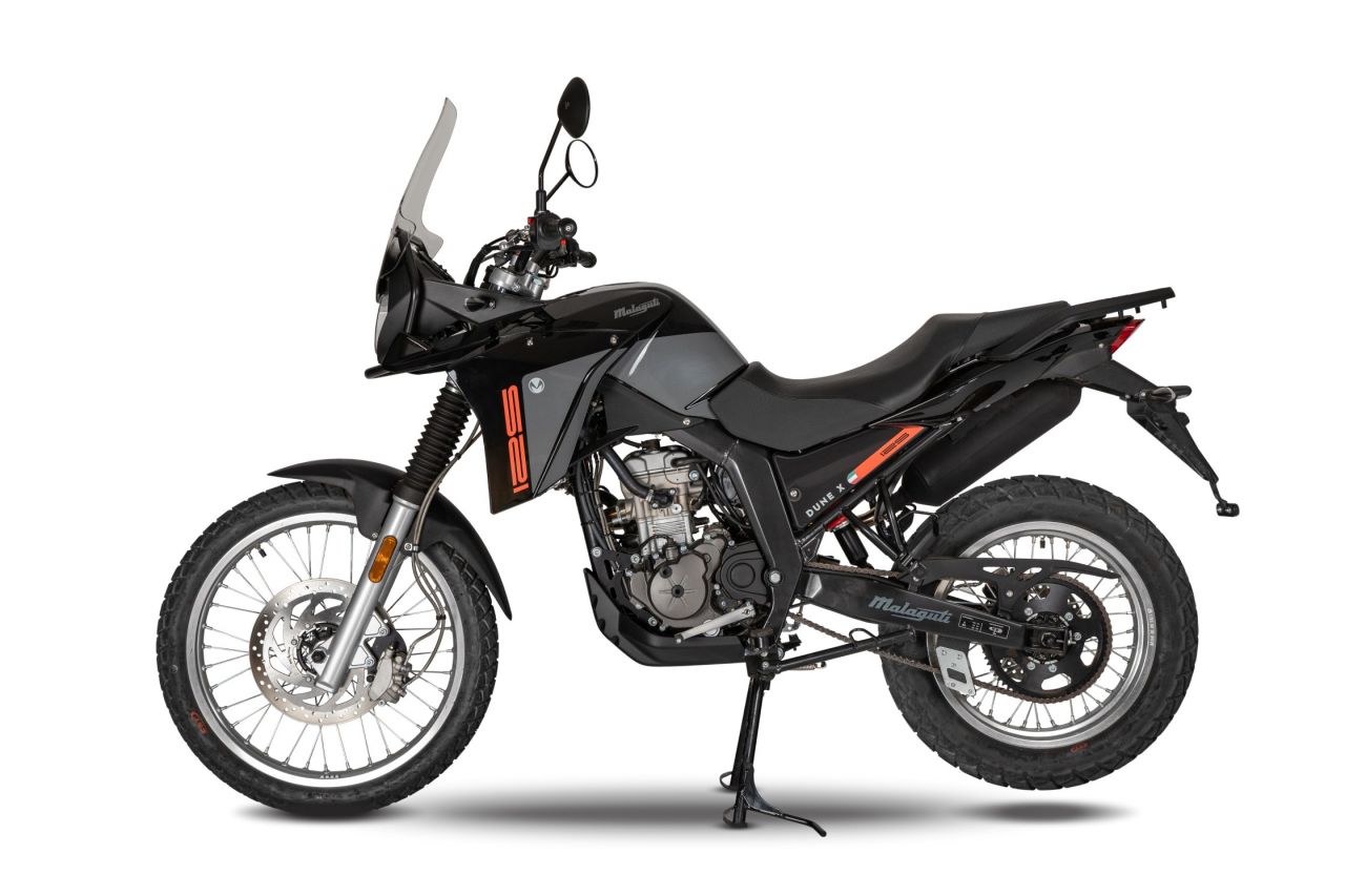 Malaguti Dune X 125 Black Edition, fekete, EURO V. L3e-A1