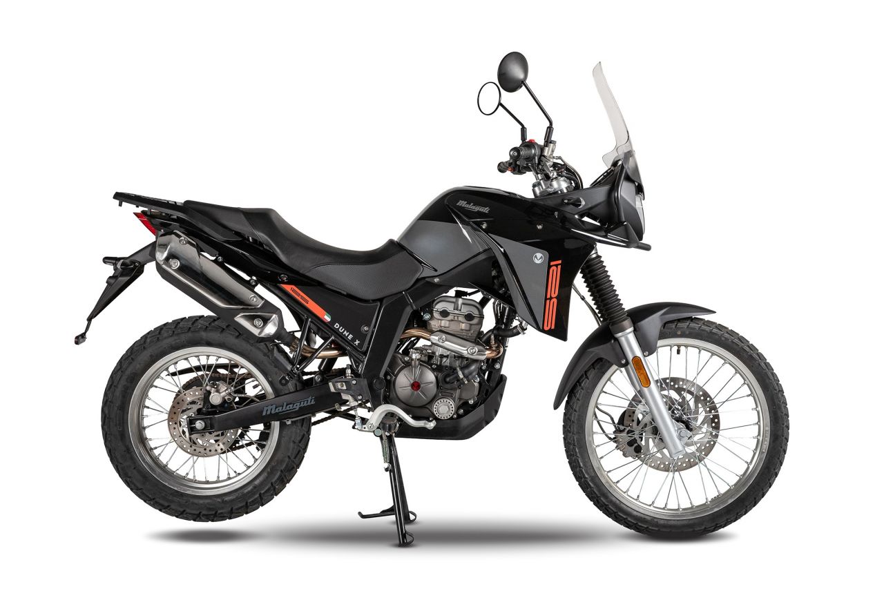 Malaguti Dune X 125 Black Edition, fekete, EURO V. L3e-A1