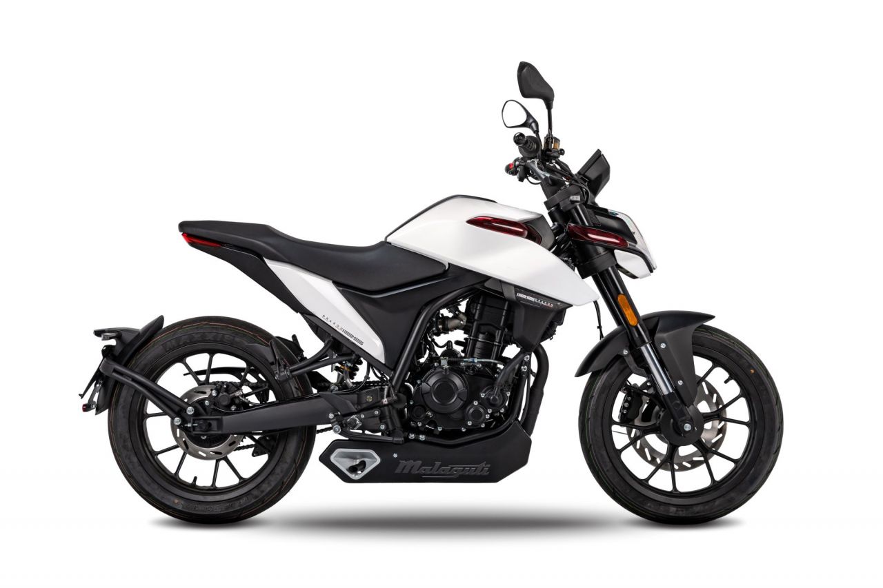 Malaguti Drakon 125 ABS fehér, EURO 5, L3e-A1