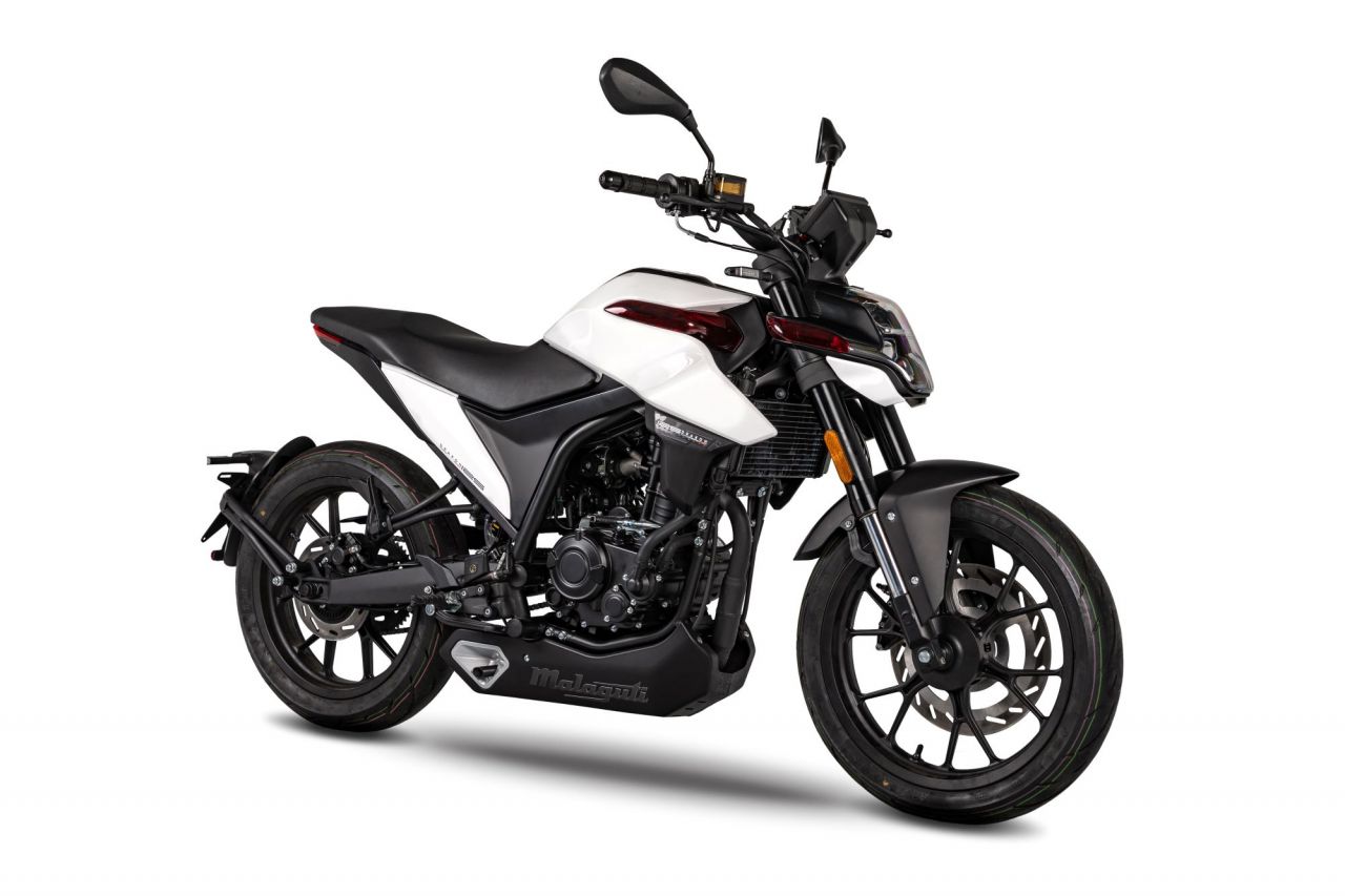 Malaguti Drakon 125 ABS fehér, EURO 5, L3e-A1