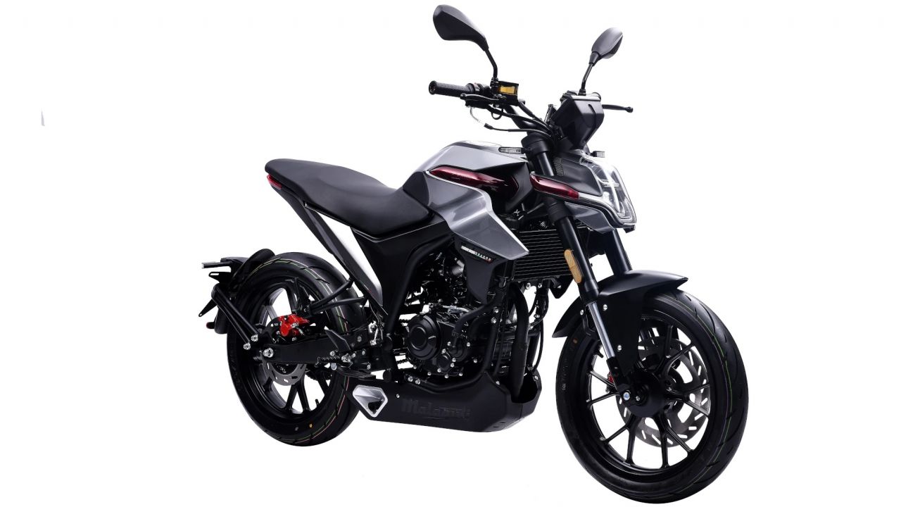 BEMUTATÓMOTOR - Malaguti Drakon 125 ABS szürke, EURO 5, L3e-A1