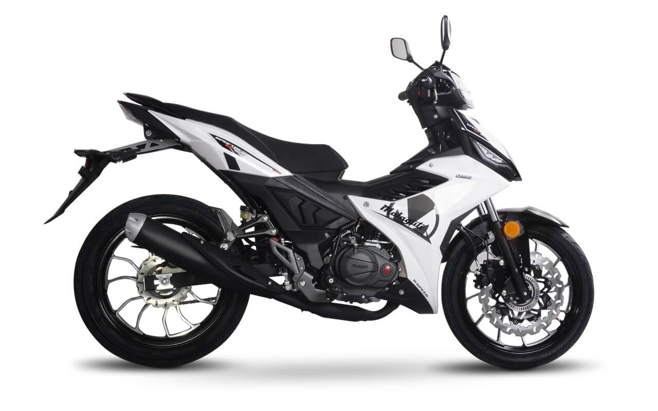 Malaguti Spectre GP 125 fehér, EURO 5, Le3-A1