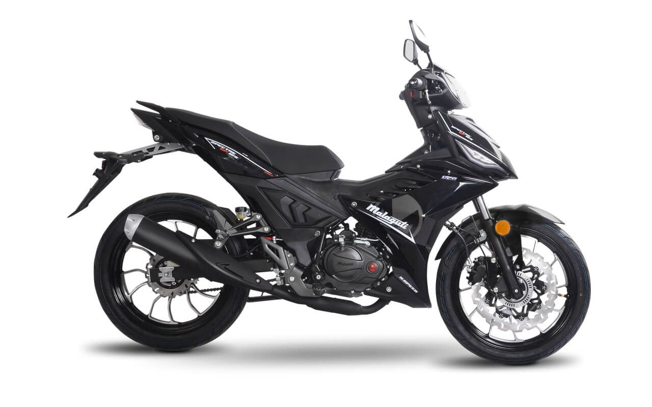 Malaguti Spectre GP 125 fekete, EURO 5, Le3-A1