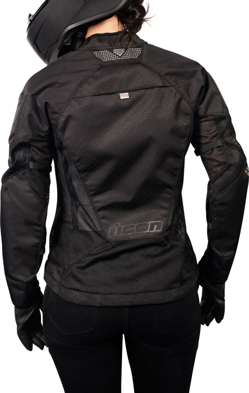 ICON Women's Mesh™ AF Jacket Női Nyári motoros kabát (M)