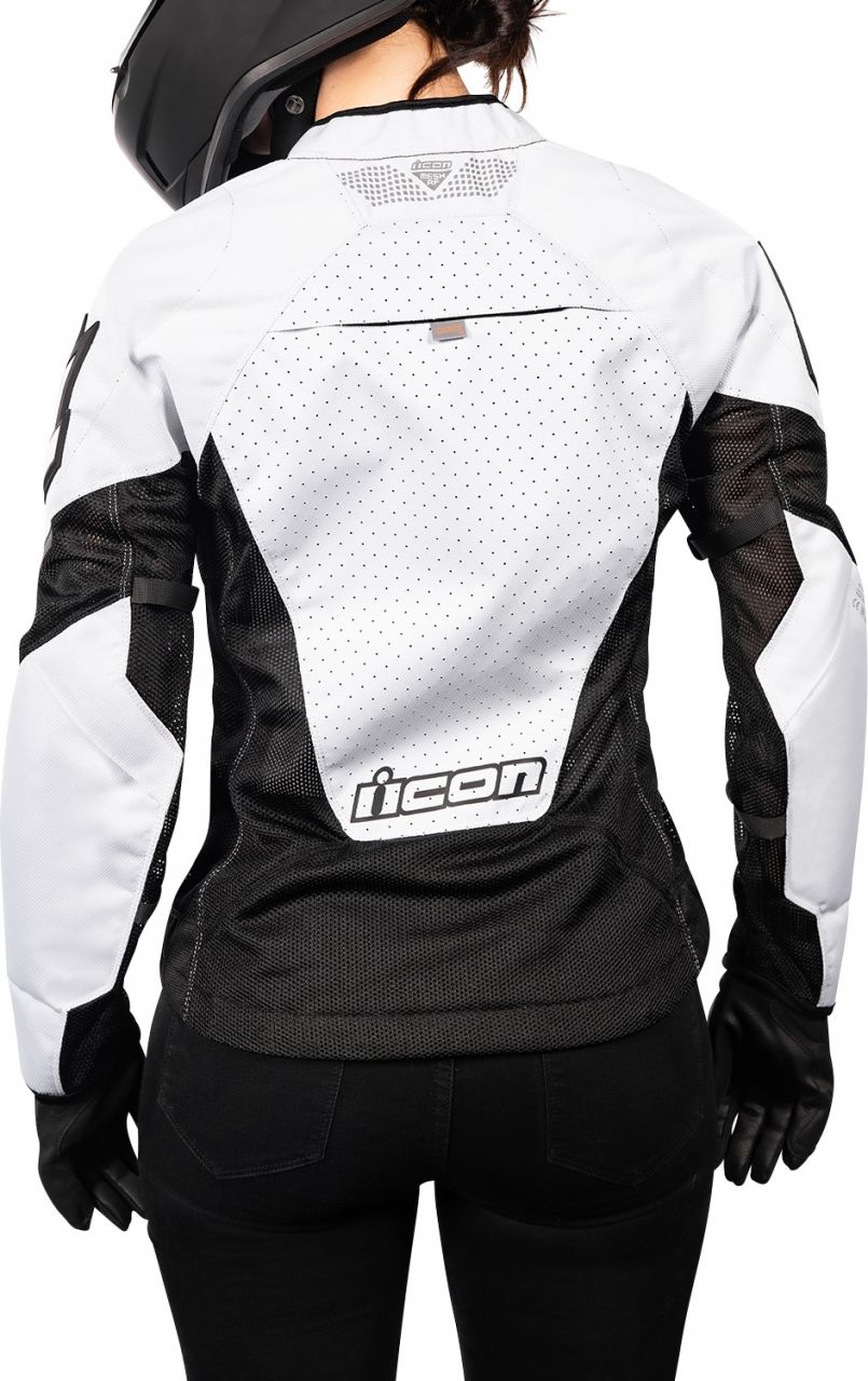 ICON Women's Mesh™ AF Jacket Női Nyári motoros kabát (XL)